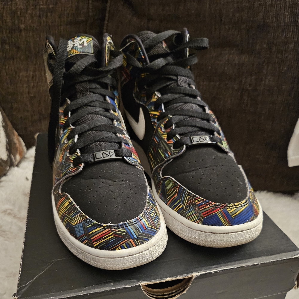 JORDAN 1 RETRO BHM (2016) (GS) - Picture 2 of 10